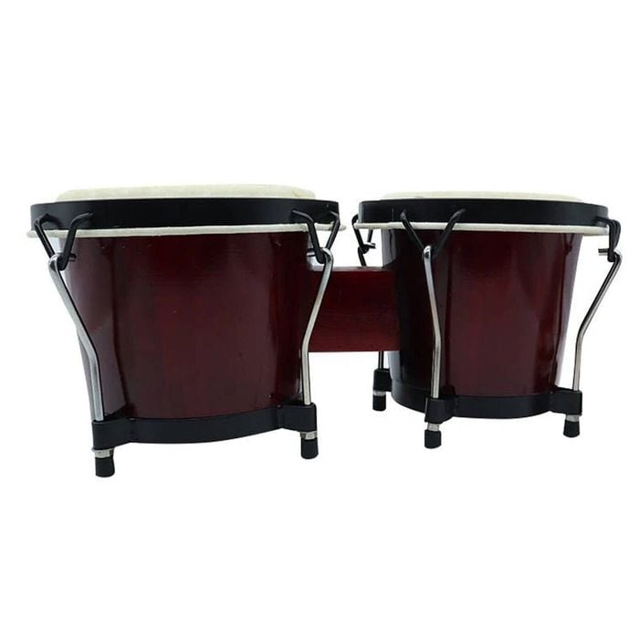 Freedom 6" & 7" Bongo Drums Wine Red