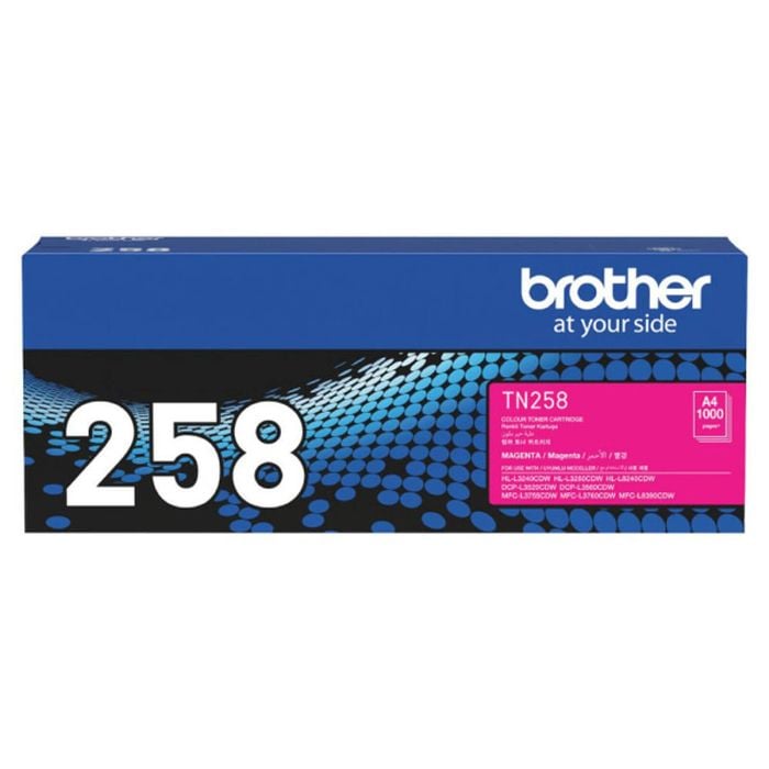 Brother TN-258M Magenta Toner Cartridge (1K)