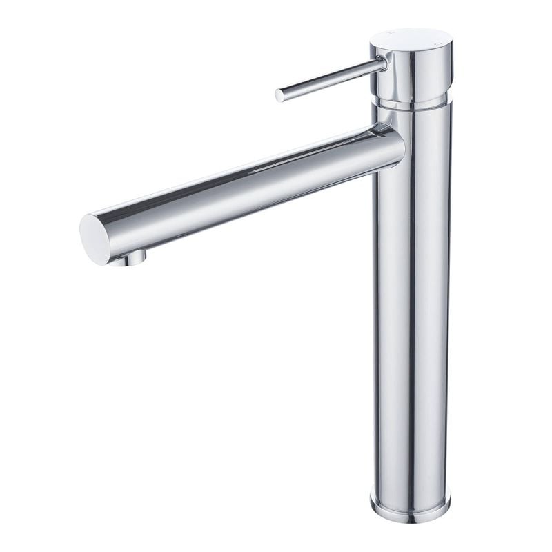 Resonance 35mm Chrome Vessel Basin Mixer WELS 4 Star 7.5L/min