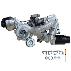 Upgrade Billet R2S Bi-Turbo Charger For Volkswagen Amarok 2.0L 2012 Onwards