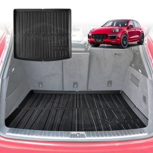 3D All Weather Boot Liner for Porsche Cayenne 2018-Onwards SUV Cargo Trunk Mat Luggage Tray