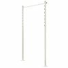 Austral 1.3m Surfmist Fold Down Clothesline Accessory Ground Mount Kit - Surfmist