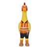 Happy Tails Tradie Chicken Latex Toy