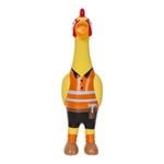 Happy Tails Tradie Chicken Latex Toy