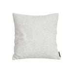 SOGA 50cm Throw Pillow Off White Lumbar Embroidered Decorative Cover Stitch