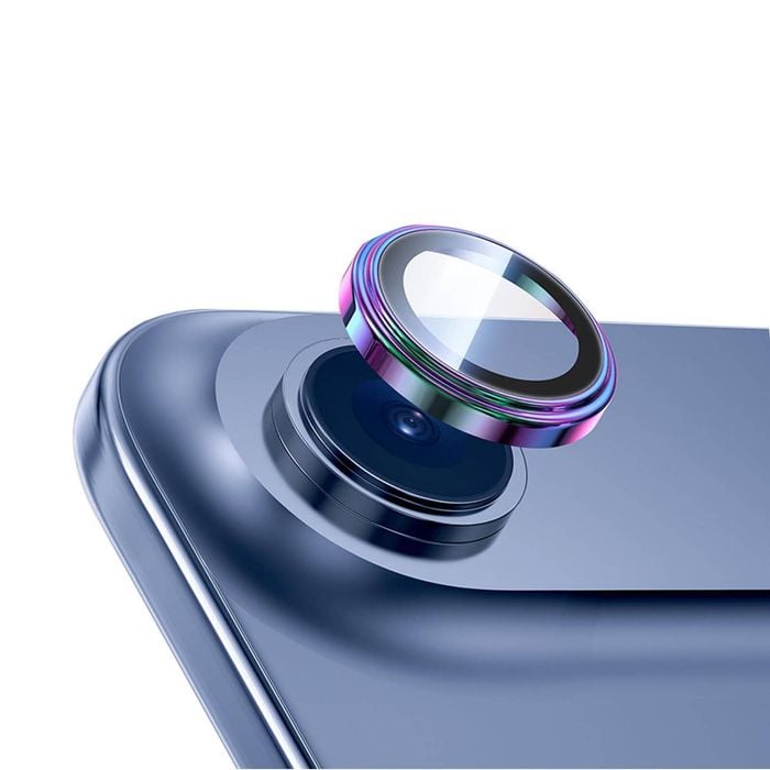 Metal Camera Lens Glass Individual Eagle Protector Cover - For Apple iPhone 17 Air (Multicolor)
