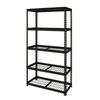 Pinnacle 1830 x 1200 x 410mm Wire Shelving Unit 5 Tier Black 