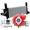 GEN1 High Flow Turbo Charger With 62mm Intercooler And Genuine Oil Feed Pipe For Nissan Pathfinder R51 YD25 2.5L