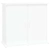 vidaXL Aquarium Stand Fish Tank Cabinet Base Living Room White