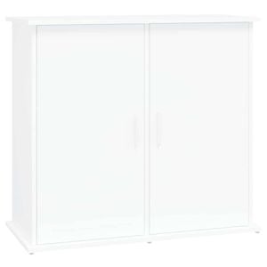 vidaXL Aquarium Stand Fish Tank Cabinet Base Living Room White