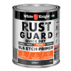 White Knight Rust Guard 500ml Grey Quick Dry SLS Etch Primer Paint