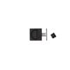 Delf Trade Matt Black Square Privacy Cavity Sliding Door Set
