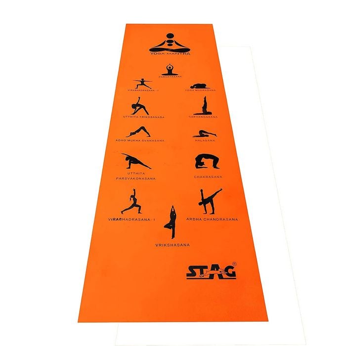 Stag Yoga Mantra Asana Mat, Size: 4mm