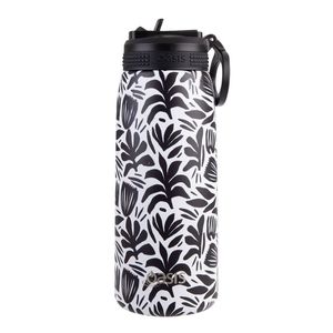 Oasis Stainless Steel Insulated Sports Bottle w/ Sipper 780ml Monochrome Blooms