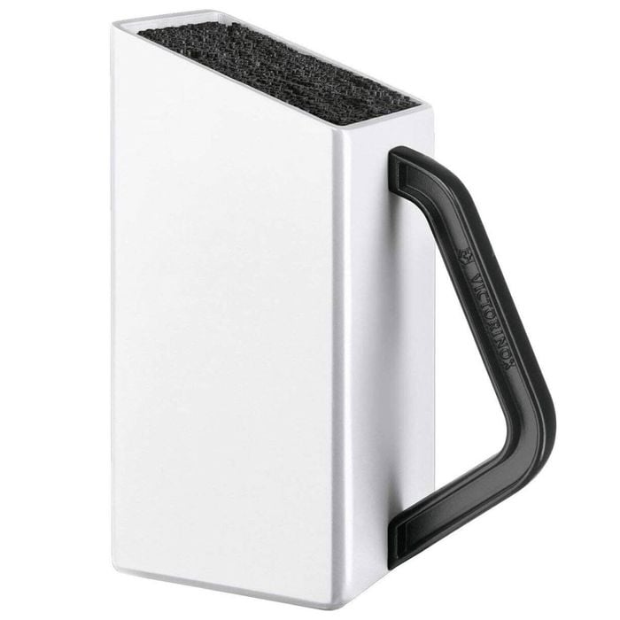 Victorinox Swiss Classic Empty Cutlery Knife Block in White