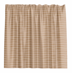 Barelli Polyester Shower Curtain Textured Waves Natural 180x180cm