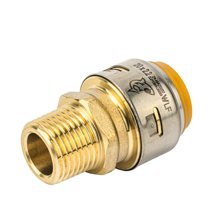 SharkBite Max 20mm × ½″ BSP Male Threaded PEX Connector