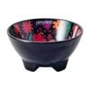 Prepara Melamine Tortilla Taco Party Serving Bowl Day of the Dead Ed 4in Black
