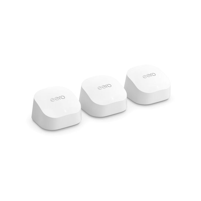 eero 6+ Mesh Dual Band Wi-Fi 6 Router 3 Pack