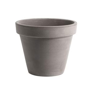 Northcote Pottery 13cm Italian Terracotta Greige Pot - 130mm