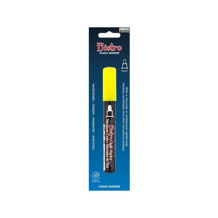 Marvy Fluro Yellow Bistro Chalk Marker