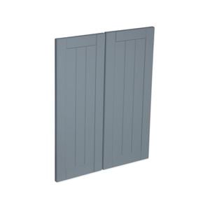 Kaboodle Danish Blue Country Corner Wall Cabinet Doors - 2 Pack