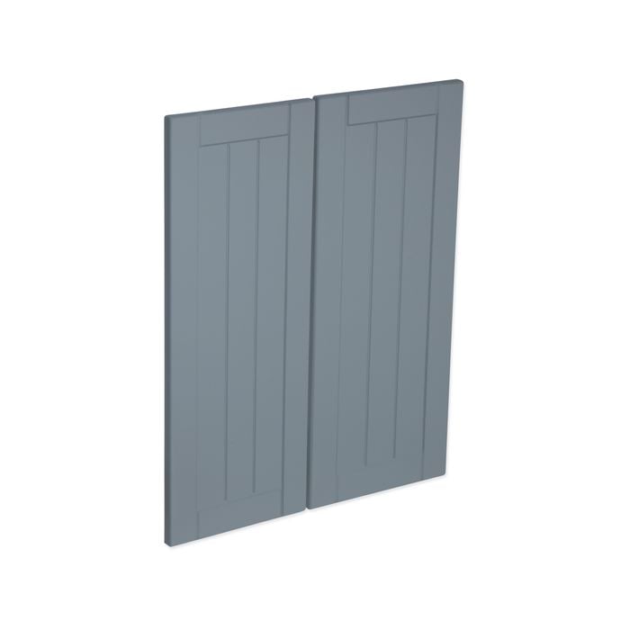 Kaboodle Danish Blue Country Corner Wall Cabinet Doors - 2 Pack