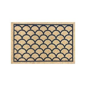 Madras Link 60 x 90cm Rubber Embossed Brushed Coir Door Mat