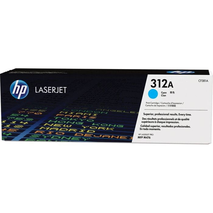 Hp 312a Cyan Toner Cartridge - 2700 Pages - Single Pack