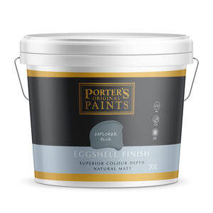 Porter's Paints 10L Explorer Blue Eggshell Finish