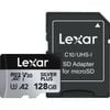Lexar Professional Silver Plus MicroSDXC Card - 128GB