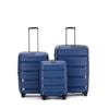 3pc Tosca Comet Wheeled Suitcase Luggage Set - Storm Blue