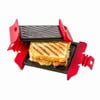 Healthy Choice Compact Microwave Sandwich Maker Non-stick Grill Plates For Quick Meals At Home, Work, Or Travel