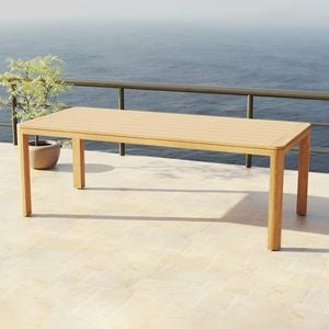 Mimosa Mandala 220x100cm Teak Dining Table