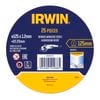 Irwin 125 x 1.2 x 22.2mm Metal Cut Off Disc - 25 Pack