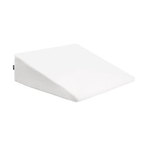 Memory Foam Body Support Bed Wedge Pillow - Ideal for Breathing, Reflux & Circulation Relief - White