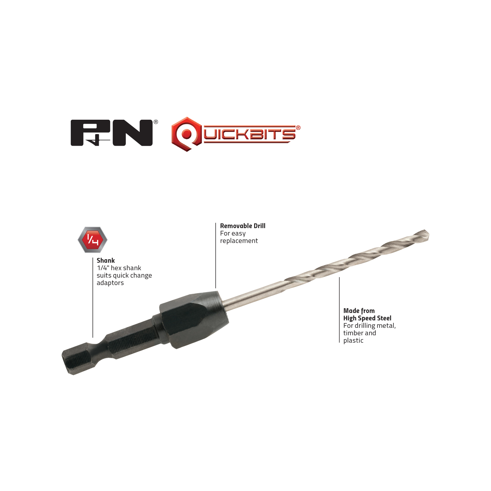 P N 12G TCT Countersink With 5 32 Multipurpose Drill Bit