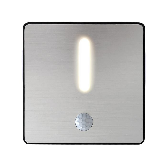 Magic Living Aluminium Square Sensor Nightlight 