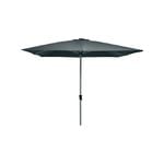 Marquee 3m Charcoal Square Monaco Market Umbrella