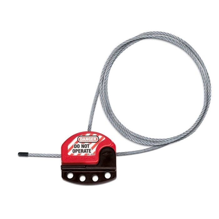 Master Lock 4 x 1830mm Adjustable Cable Lockout