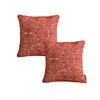 SOGA 2X 45cm Orange Oversized Lumbar Throw Pillows