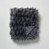 Lorraine Lea Feathertop Throw Rug Grey