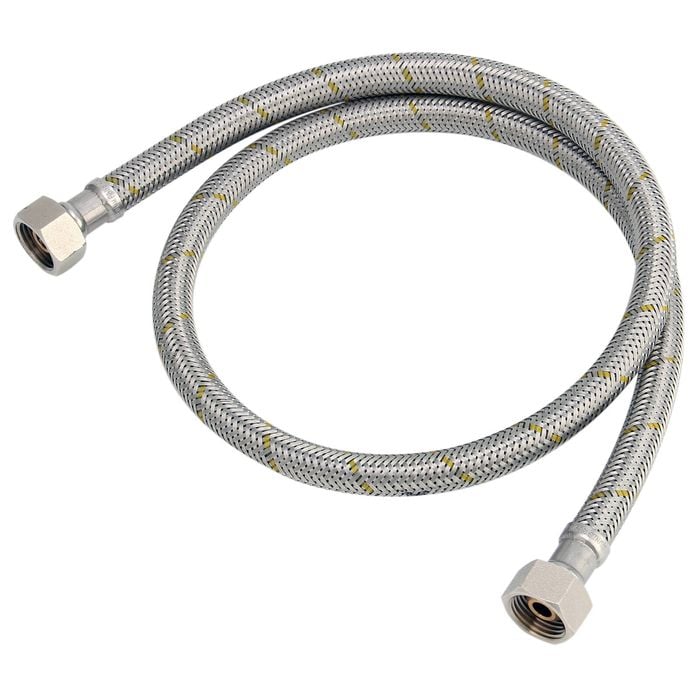 Kinetic 2000mm Stainless Steel Flexible Braided Gas Connector