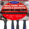 Monarch 4 Piece Walls, Doors, Ceilings, Trim & Architraves Project Brush Pack