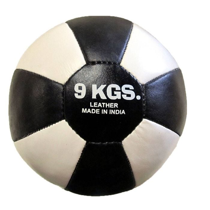 Morgan Leather Medicine Ball (3-5-7-9-10kg)[9kg]