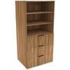 Lugna 1536 x 750 x 580mm Cove Ready to Assemble Robe Insert 2 Shelf 3 Drawer Unit