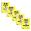 5x Spirax 596 5 Subject A4 Notebook School Stationery 250 Pages 7mm Ruled Yellow