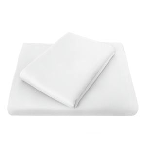 Chateau Fitted Sheet White - Double