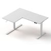 Artiss L-Shape Standing Desk White 140CM