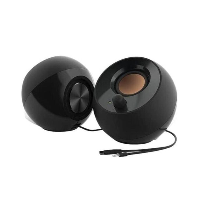 Creative Pebble Modern 2.0 Usb-powered Desktop Speakers For Pc And Laptop Black